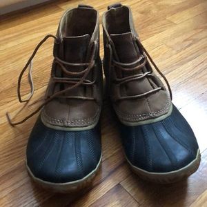 Sorel out and about brown boots